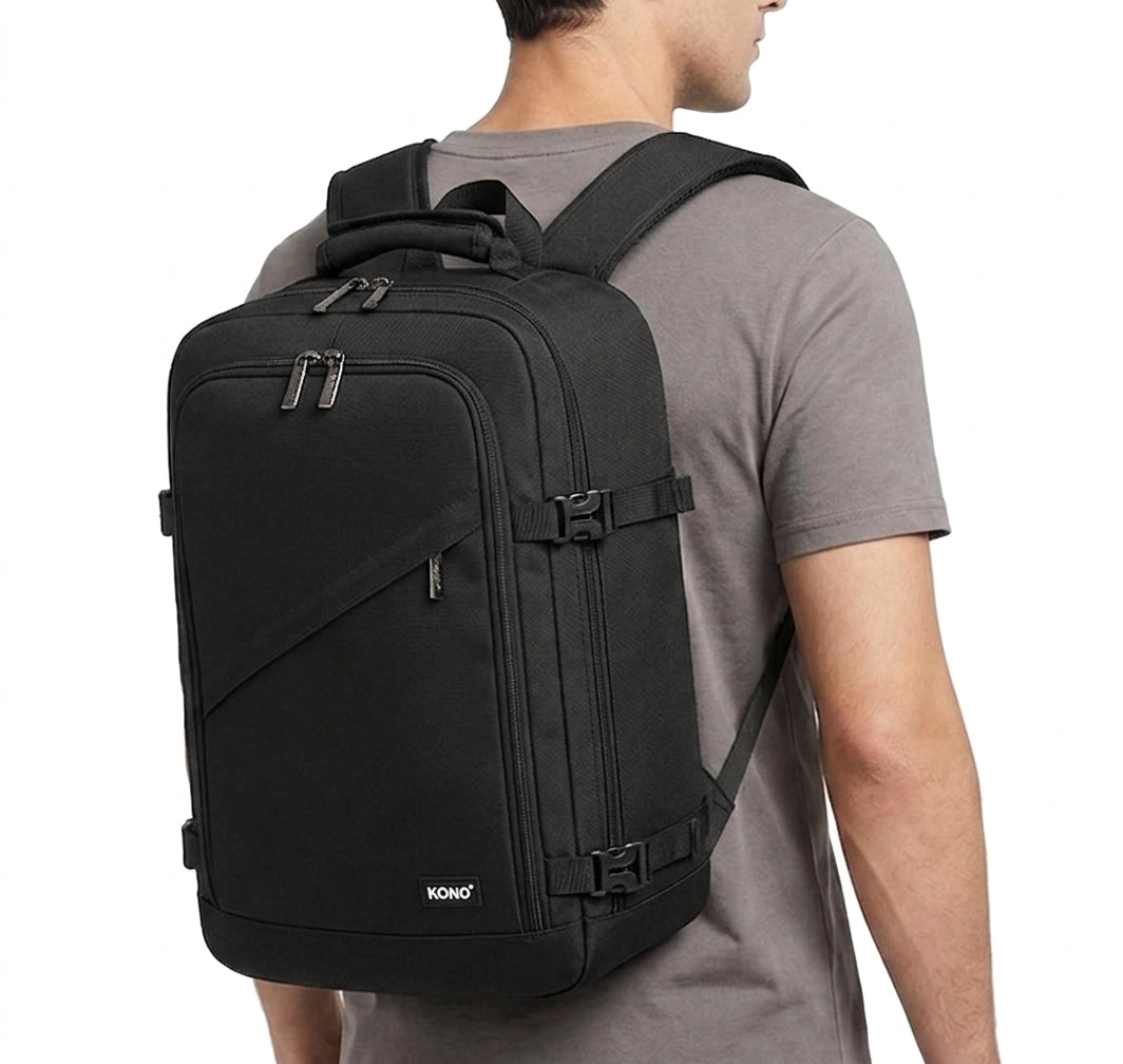 Backpack carry-on bag for Airplane Ryanair 40x30x20 cm 20L Expander Packaging status original