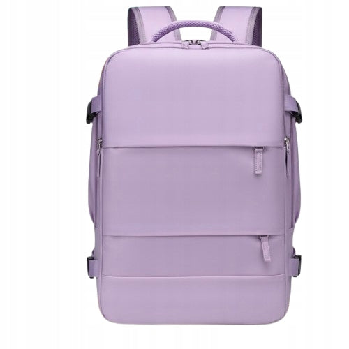 Backpack for Airplane 40x30x20 cm Hand Luggage Ryanair Wizz Air Manufacturer code plecak do samolotu fioletowy