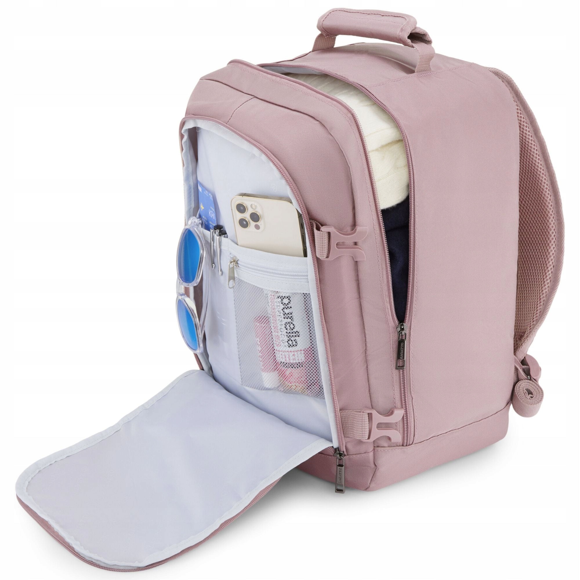 Backpack for airplane RYANAIR 40x30x20 cabin tourist luggage ZAGATTO Manufacturer code ZG1089