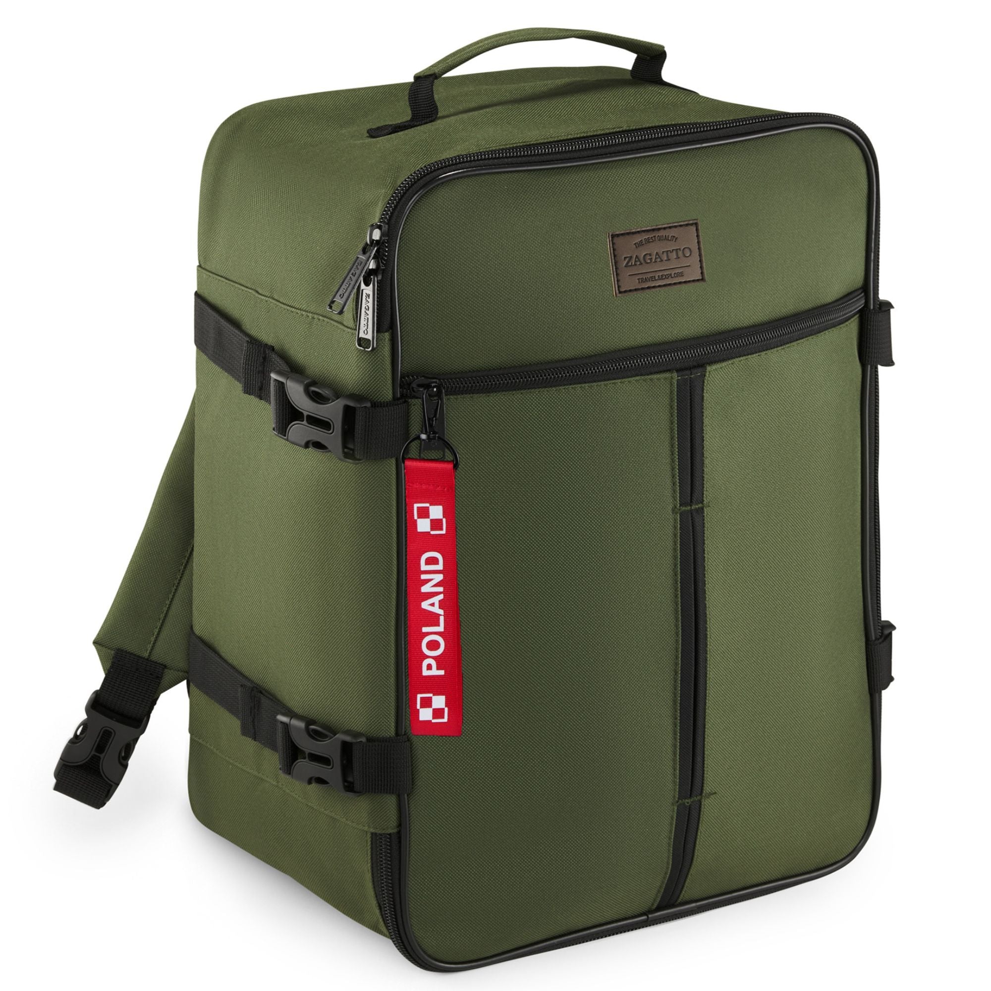 Backpack for airplane RYANAIR 40x30x20 cabin tourist luggage ZAGATTO