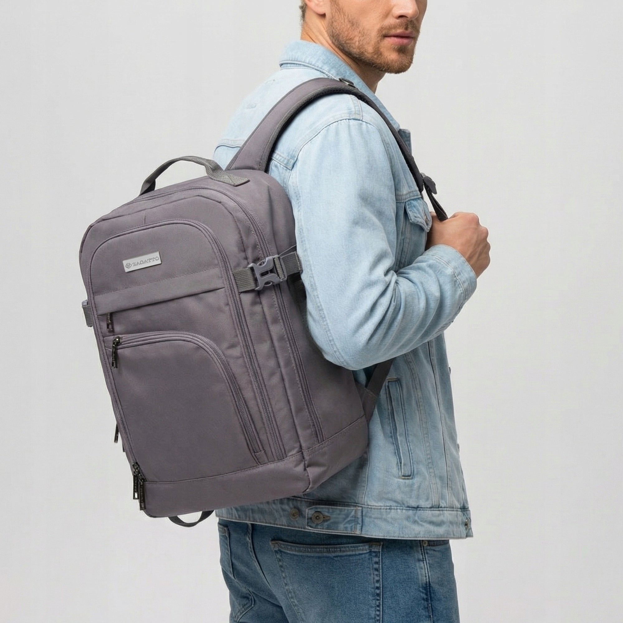 Backpack for airplane Ryanair 40x30x20 cabin tourist luggage ZAGATTO Manufacturer code ZG1131