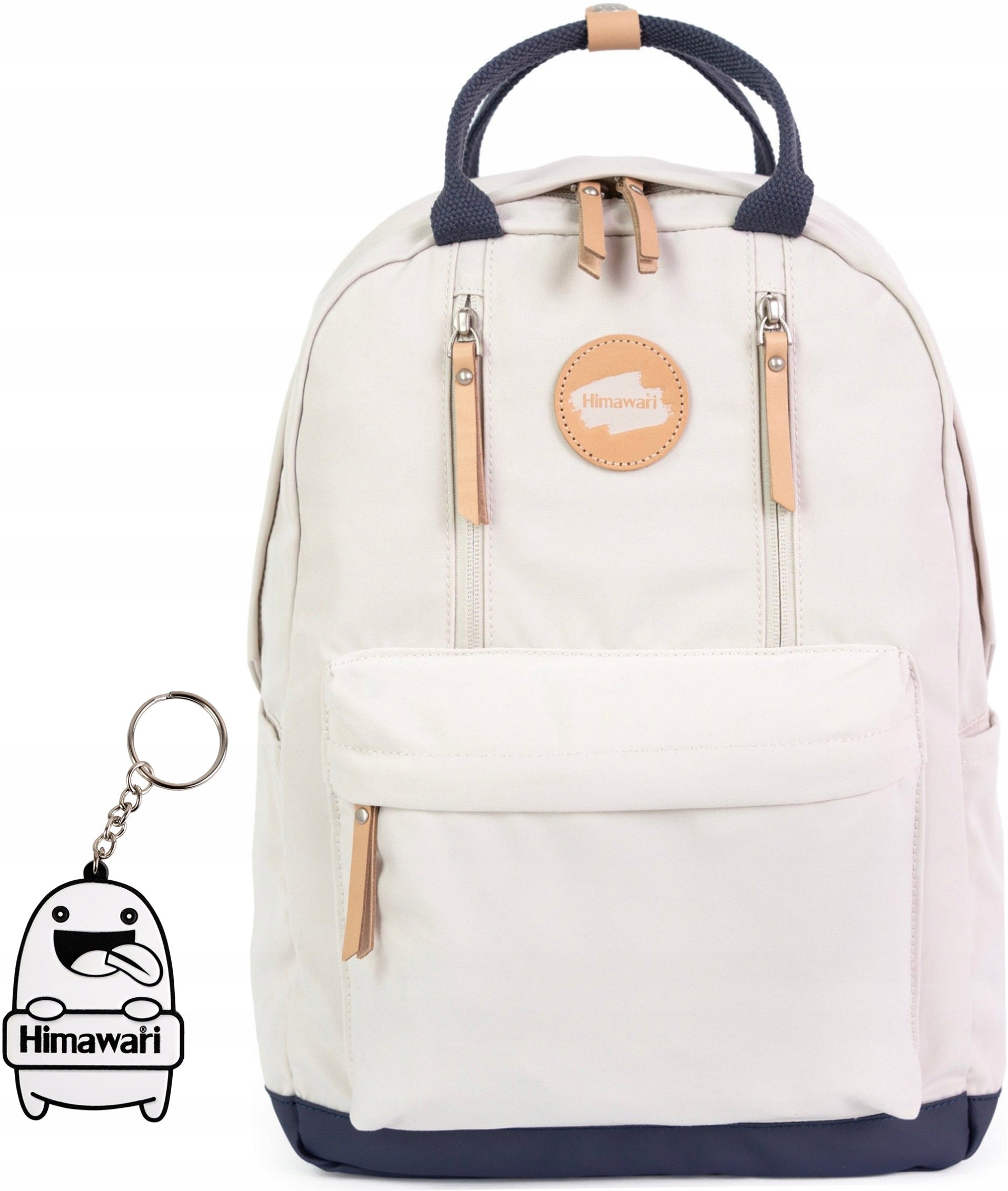 Backpack hand luggage Himawari Okta Divided M - travel Ecru