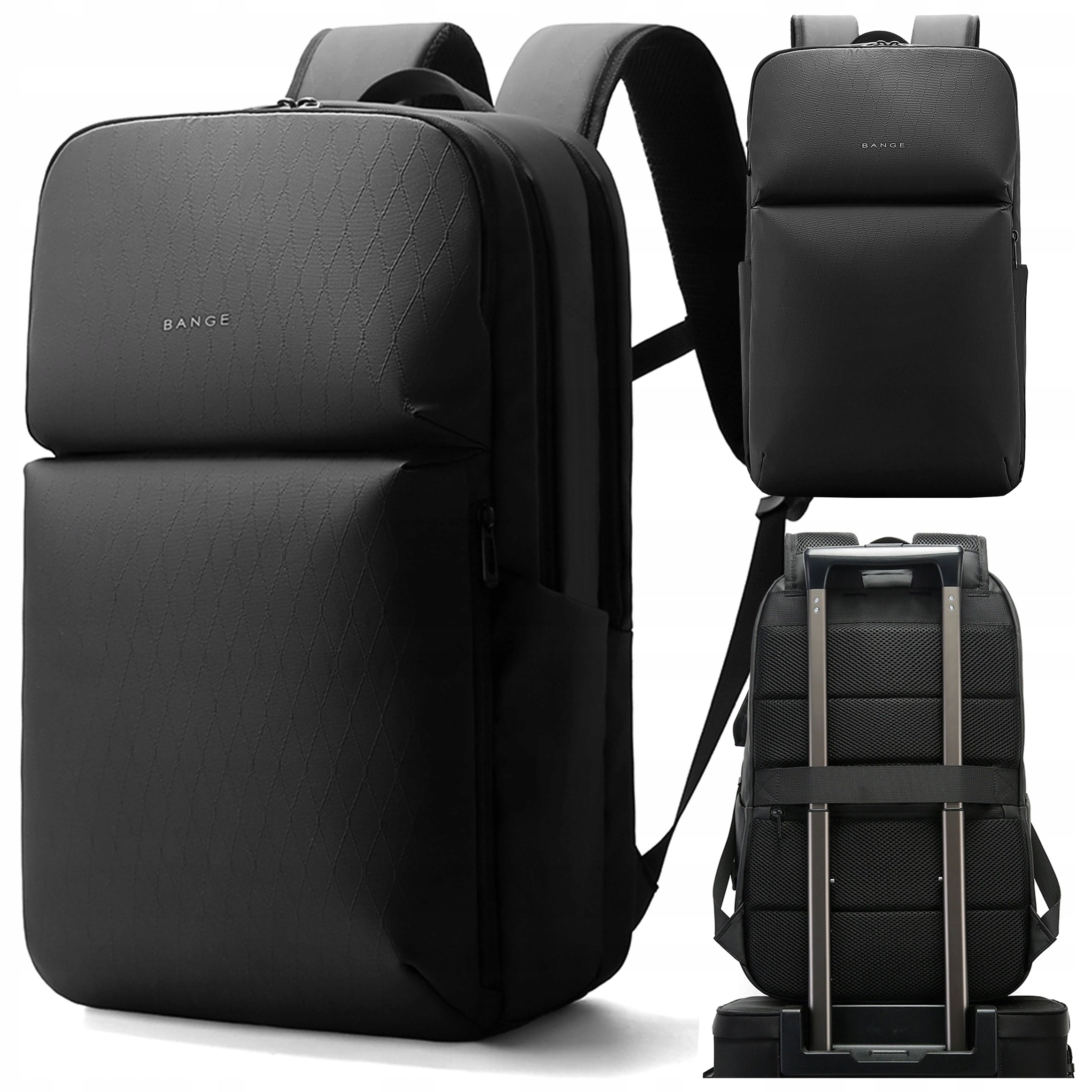 Backpack with space for laptop 15.6" for work capacious functional urban Packaging status original