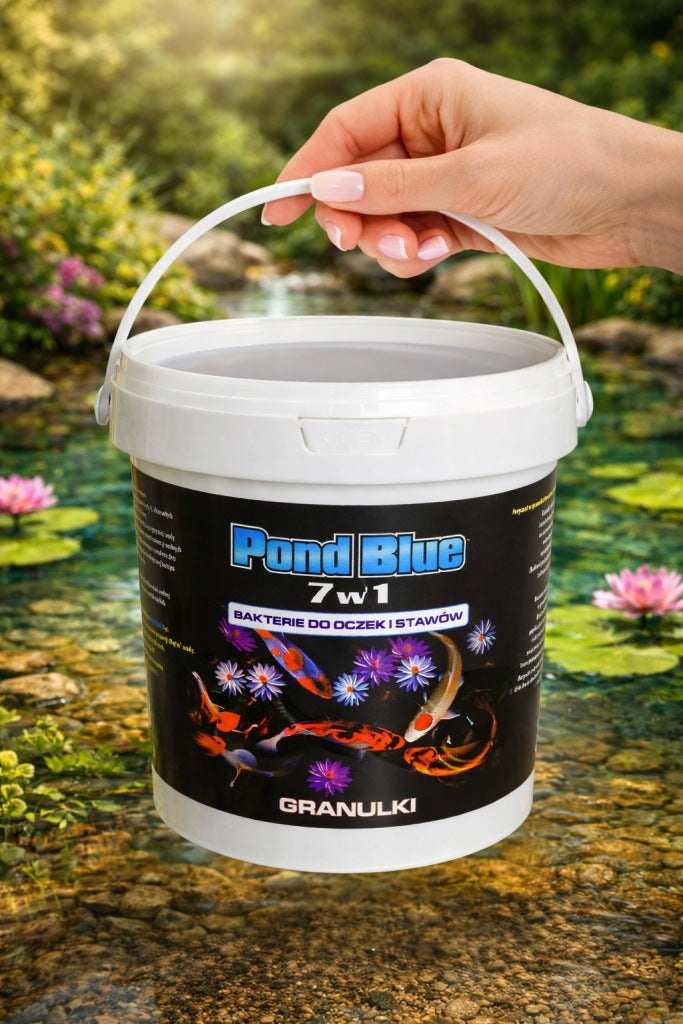 Bacteria for pond PondBlue 7in1 granules 1kg sediment reduction+ FREEBIE Manufacturer code PondBlue 7w1