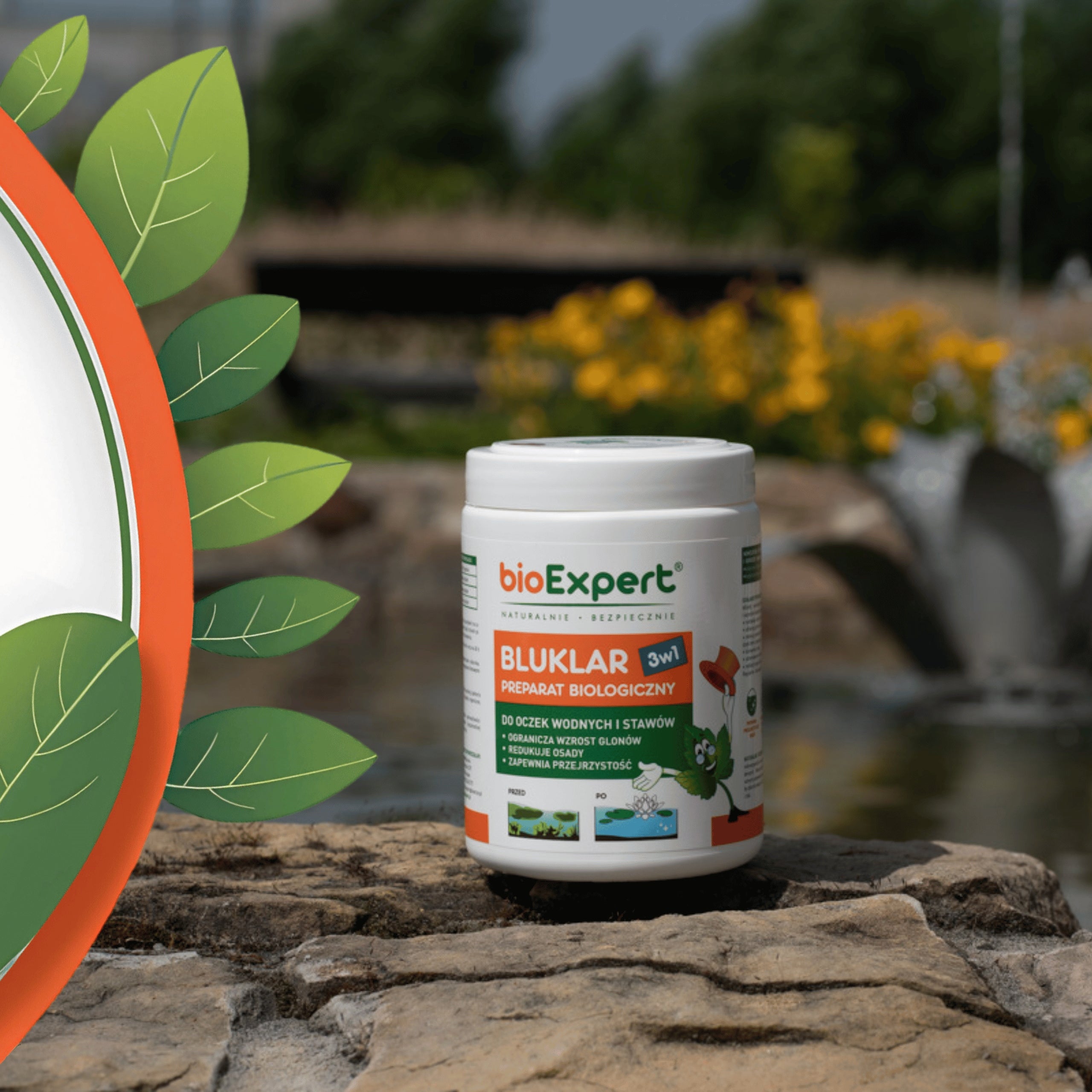 Bacteria for pond Preparation removes algae sludge Bluklar 500gx3 bioExpert Brand BioExpert