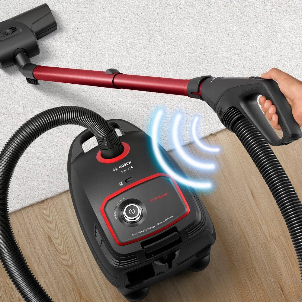 Bag VACUUM CLEANER BOSCH BGL6POW1 850 W HEPA filter Vacuum cleaner type bag