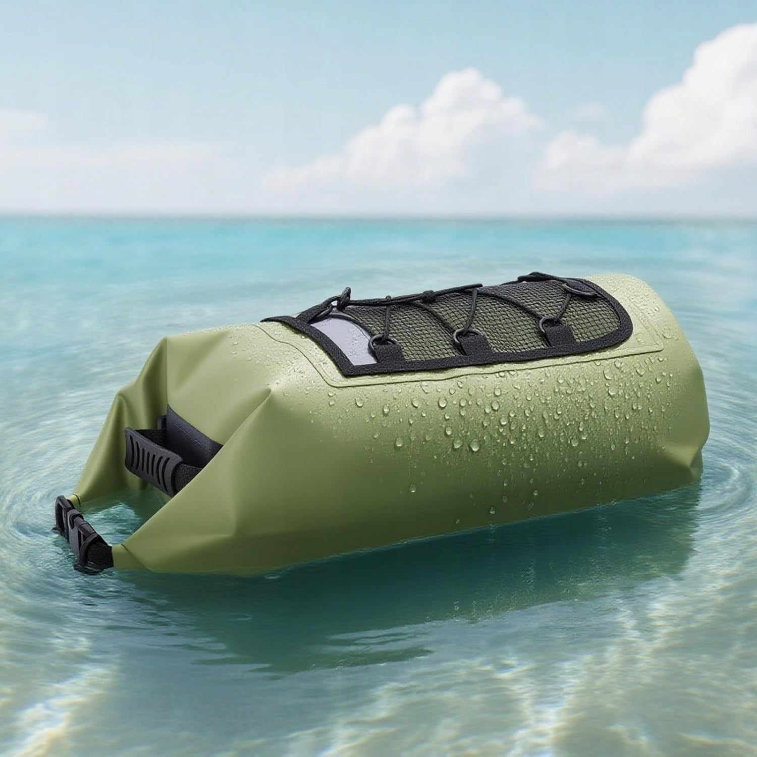 Bag Waterproof Backpack Kayak Boat Bag Waterproof Sailing 20L Manufacturer code PLECAK WODOODPORNY KAJAK ZIELONY