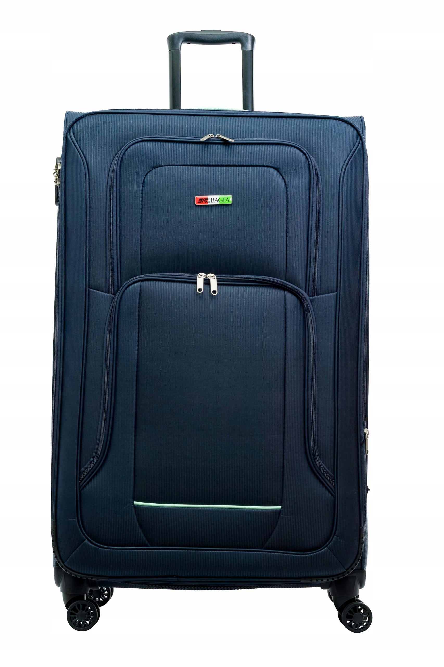 Bag travel case Bagia 130l large material on 2 wheels XXL colors Model MAT-3 L