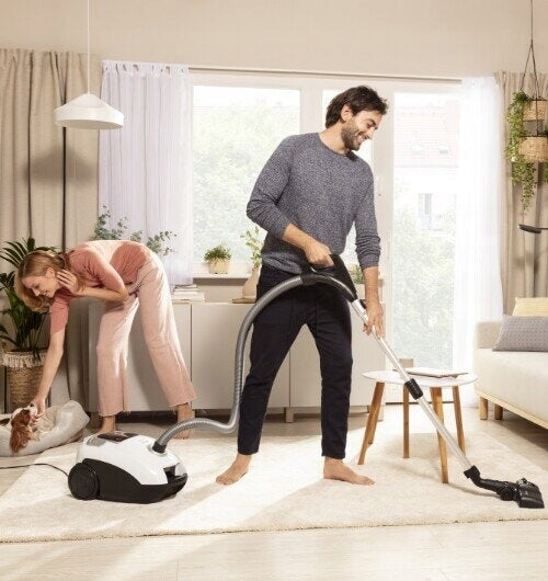 Bag vacuum cleaner AMICA VM 1054 Silo Black Product weight 4.8 kg