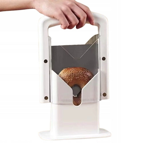 Bagel Slicer BAGELS PRECKI DONUTS with Safety Handle