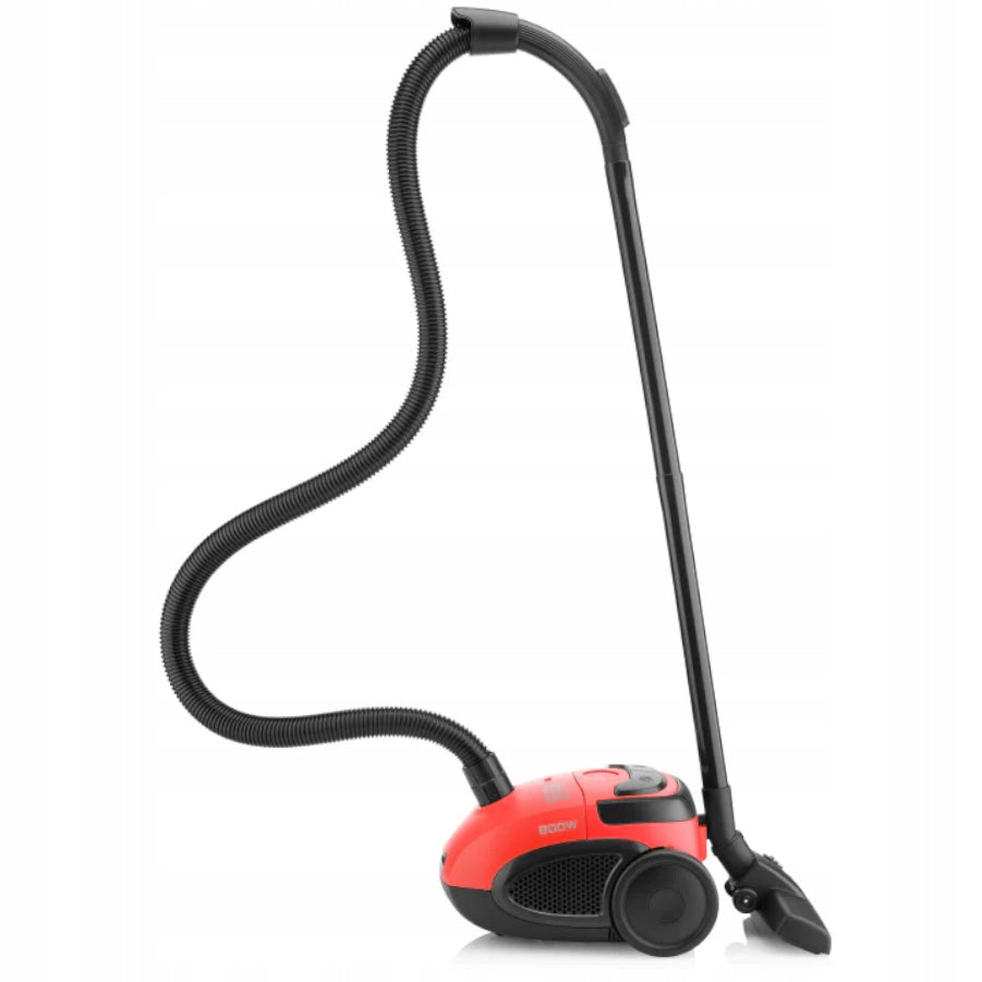 Bagged Vacuum Cleaner HYUNDAI VC068R red Eco Lightweight Compact 800W VC-068R Manufacturer code 8590393343560