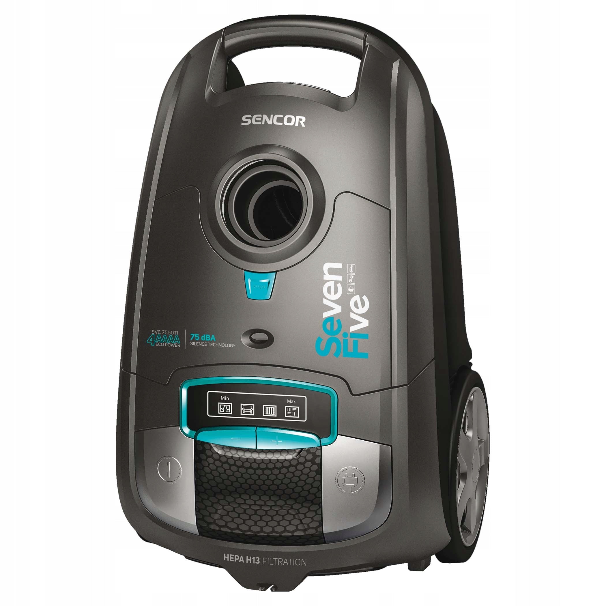 Bagged vacuum cleaner 750W Sencor SVC 7550TI 4AAAA ECO POWER Packaging status original