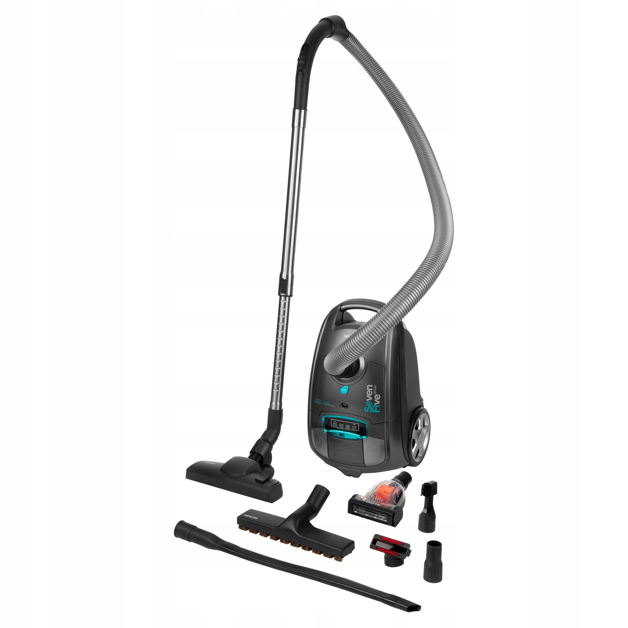 Bagged vacuum cleaner 750W Sencor SVC 7550TI 4AAAA ECO POWER