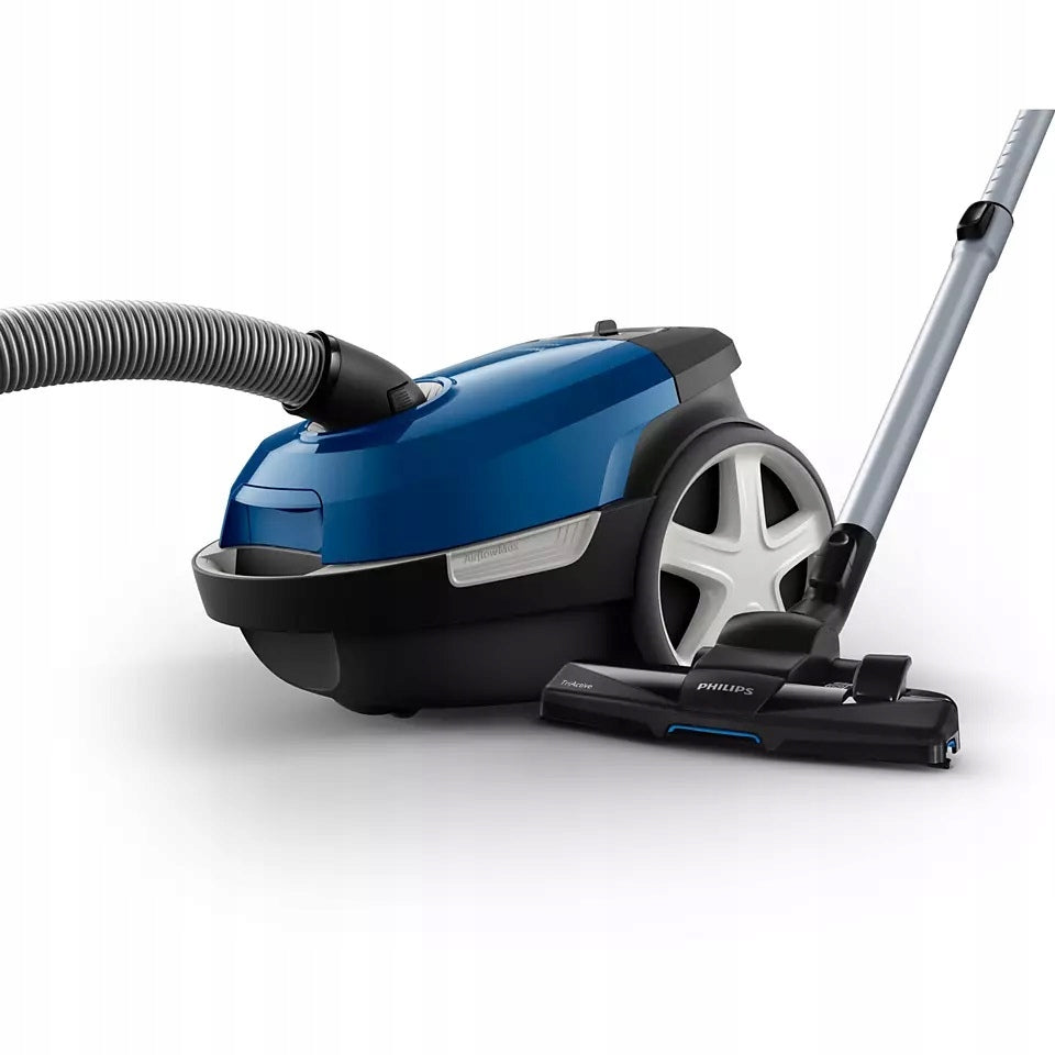 Bagged vacuum cleaner 900W Philips Series 3000 dark blue XD3110/09 Dominant color blue