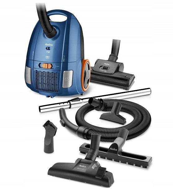 Bagged vacuum cleaner AMICA VM2062 900W 3L 76dB REG POWER HEPA turbo brush
