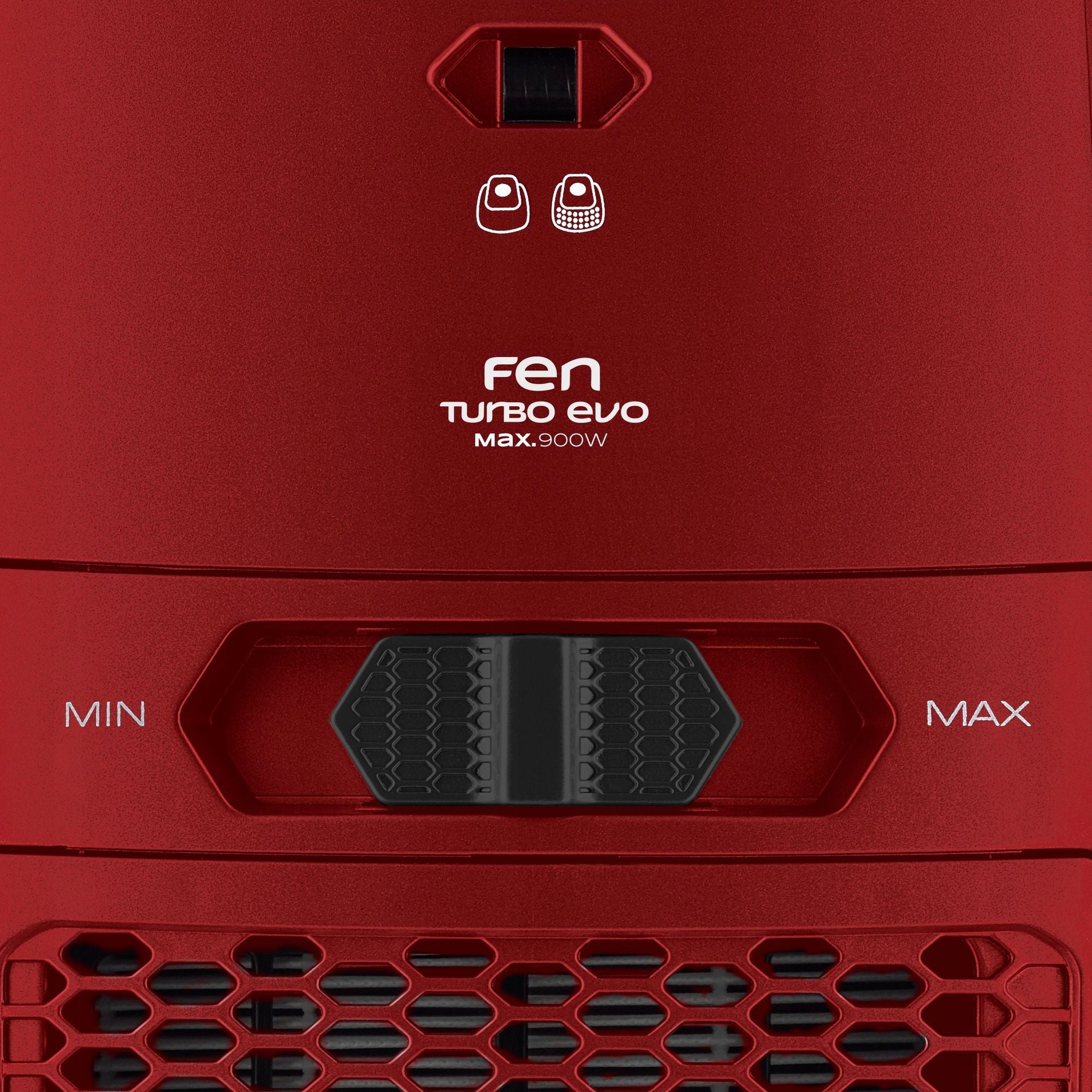 Bagged vacuum cleaner Amica FEN TURBO VM 2063 900W 3L Red Operating range 8 m