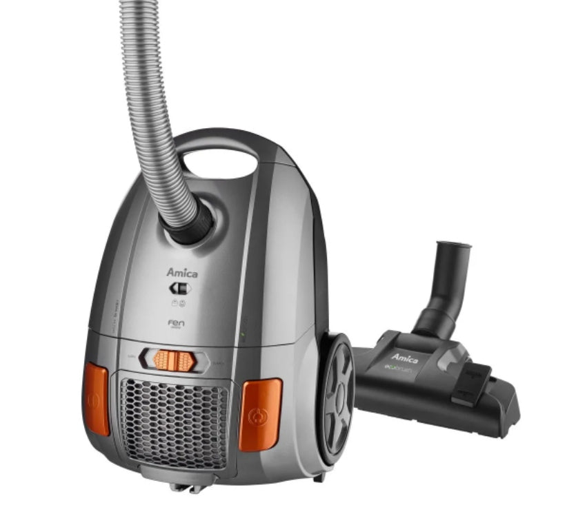 Bagged vacuum cleaner Amica Fen VM2061 850W silver Model Fen VM2061