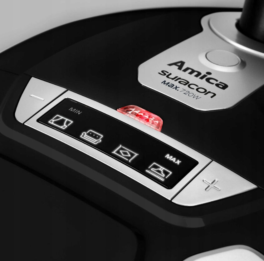 Bagged vacuum cleaner Amica VM7002 720W 3L 61dB black Model VM 7002