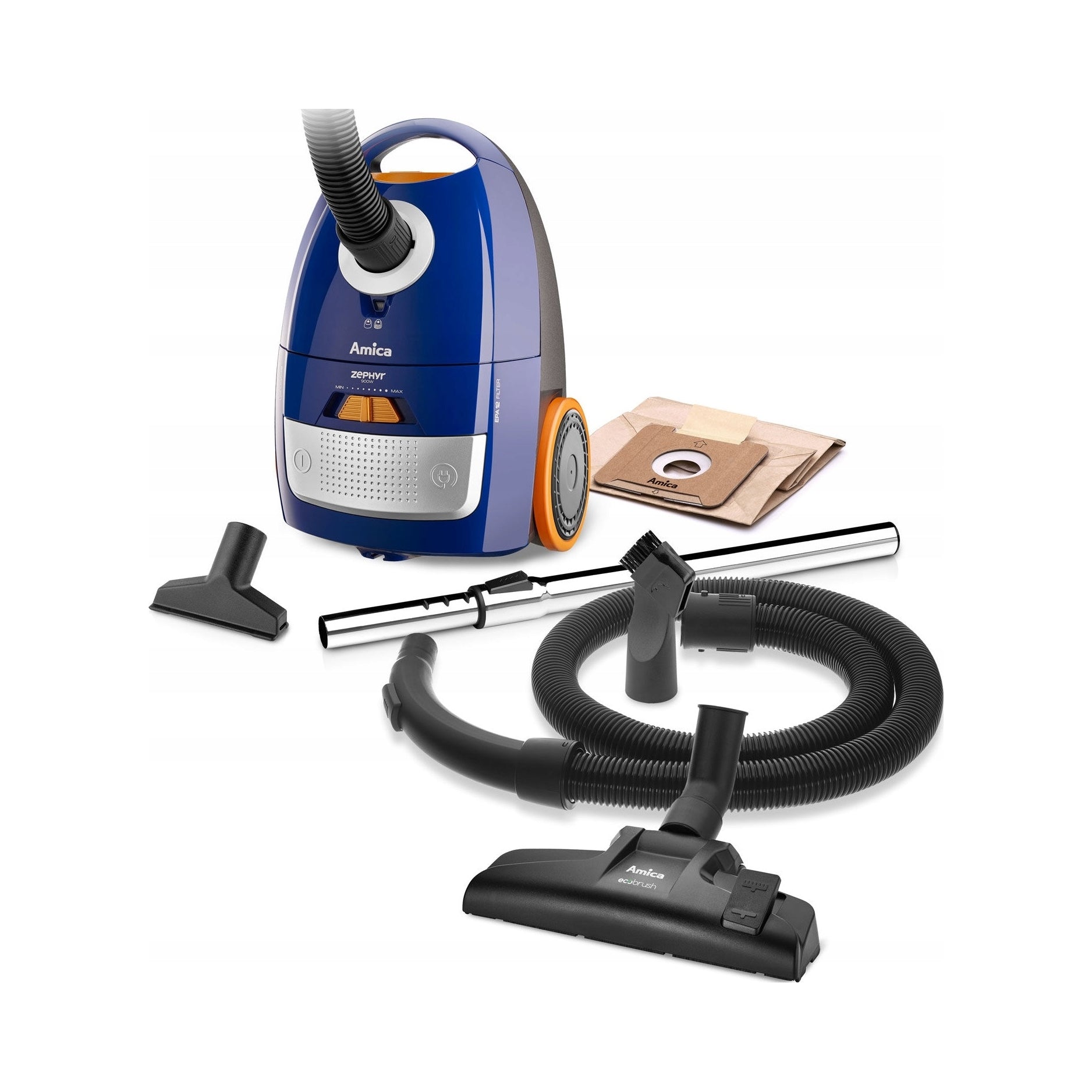 Bagged vacuum cleaner Amica Zephyr VM 1061 900W
