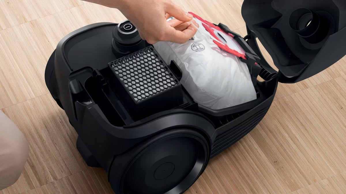 Bagged vacuum cleaner BOSCH BGLS2BA1 HEPA filter 600W Filter HEPA