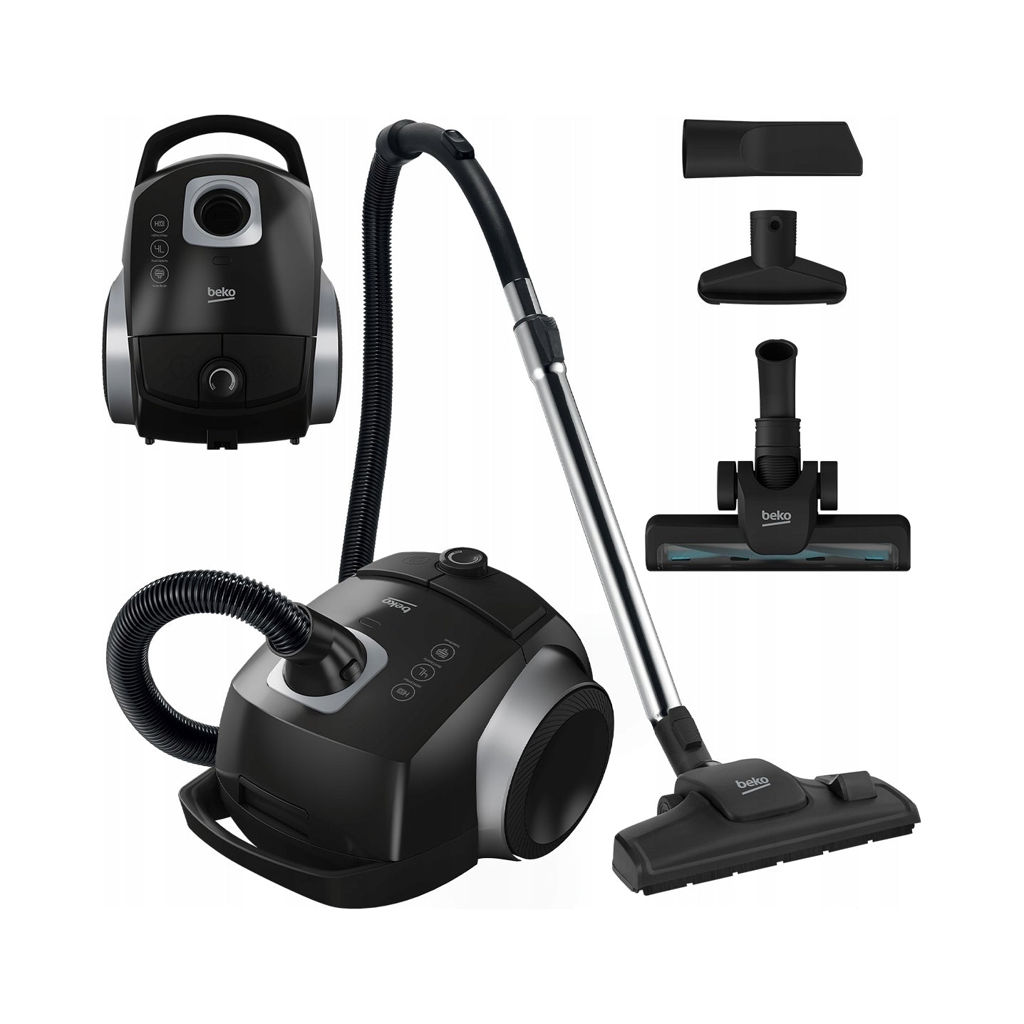 Bagged vacuum cleaner Beko VCC44821AB 800W 4l HEPA