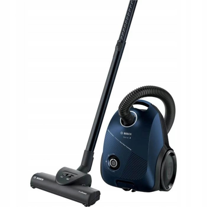 Bagged vacuum cleaner Bosch BGBS2BU1T 800W HEPA Dominant color blue