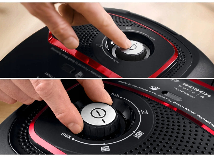 Bagged vacuum cleaner Bosch Series 4 BGB41POW1 850W 4l HEPA Turbobrush Vacuum cleaner type bag