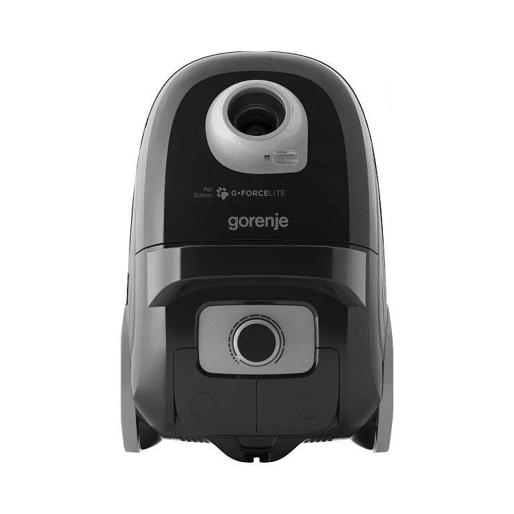 Bagged vacuum cleaner Gorenje VCEA28GLBK black HEPA 700W PET brush Manufacturer code VCEA28GLBK