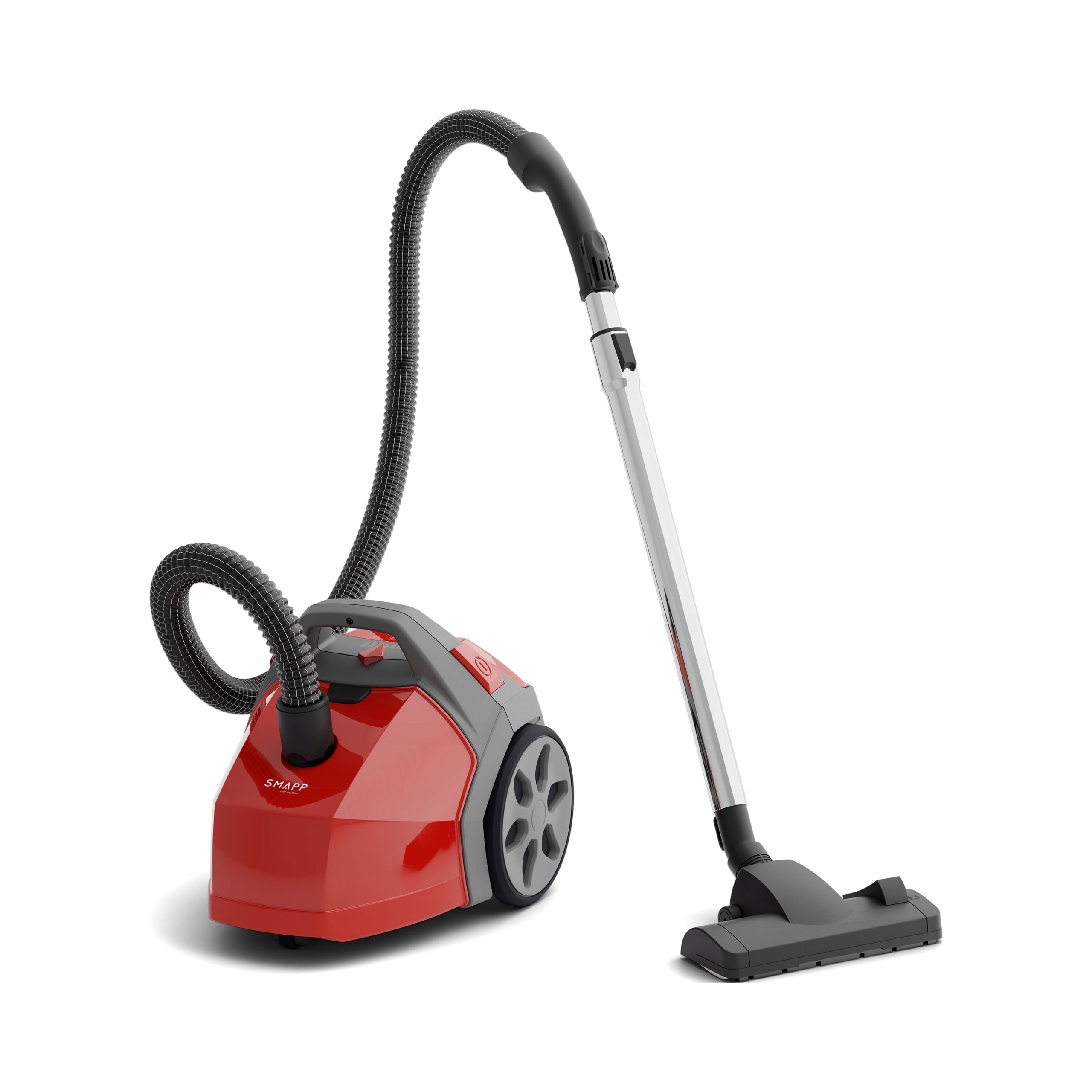 Bagged vacuum cleaner Zelmotor SMAPP Dynamic+ 608.2 red 900W