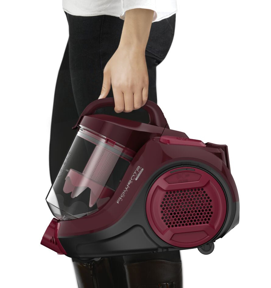 Bagless Vacuum Cleaner Rowenta RO2933EA Dominant color red