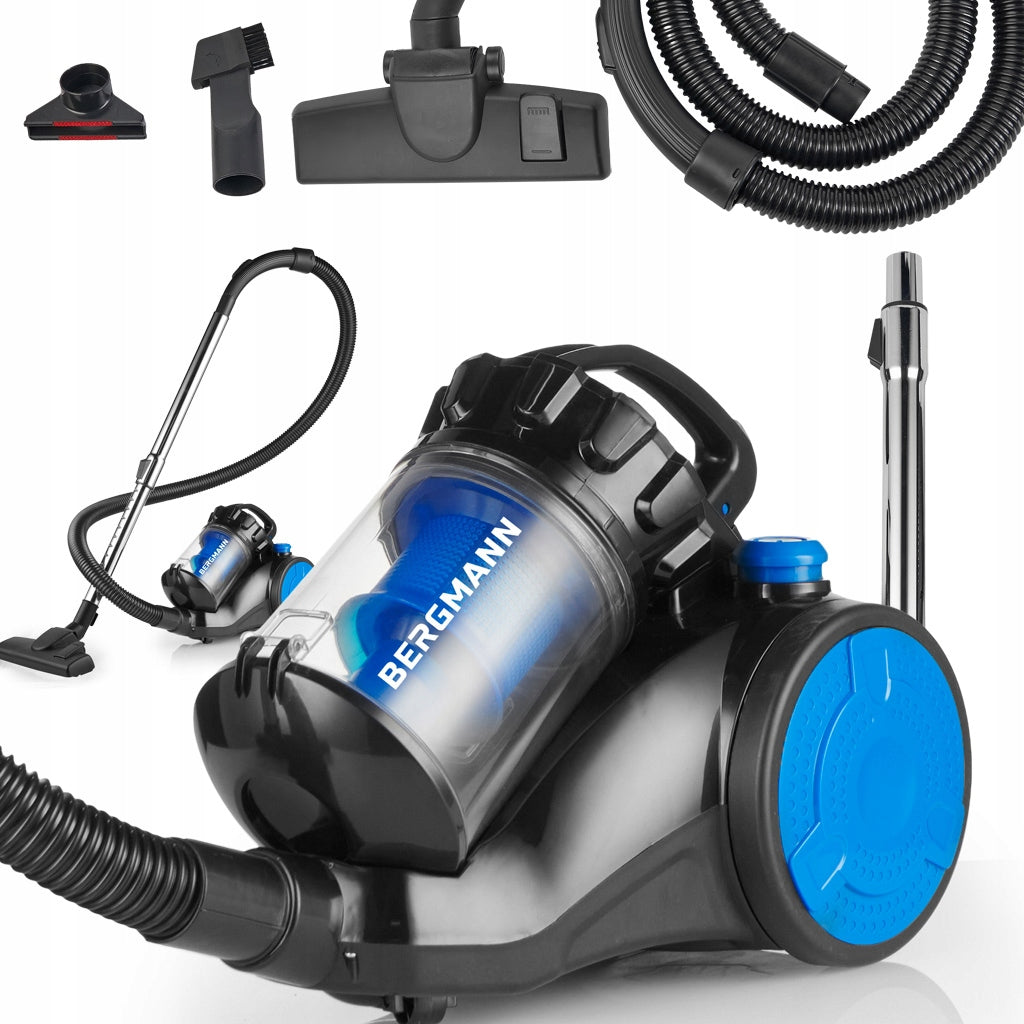 Bagless cyclone vacuum cleaner BERGMANN 3500W 2L HEPA filter