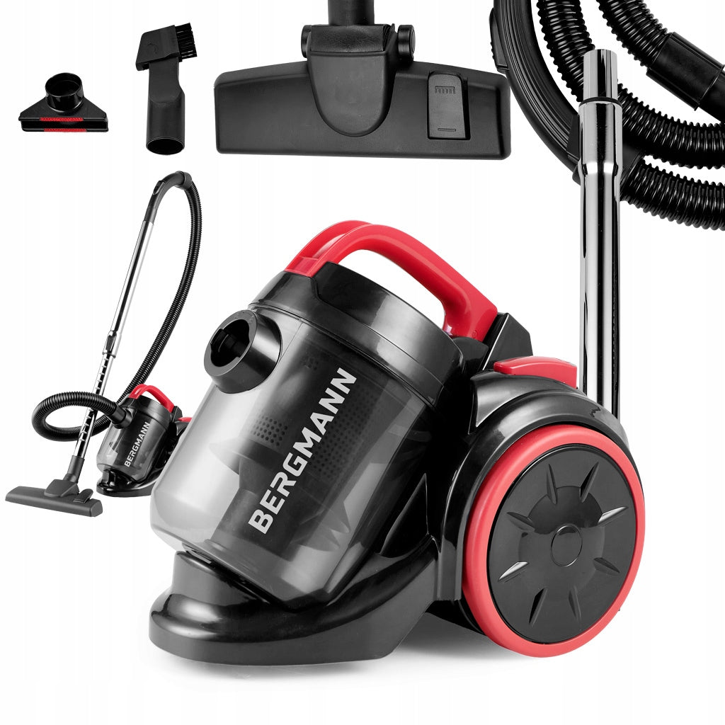 Bagless cyclone vacuum cleaner BERGMANN 3500W 3L HEPA filter