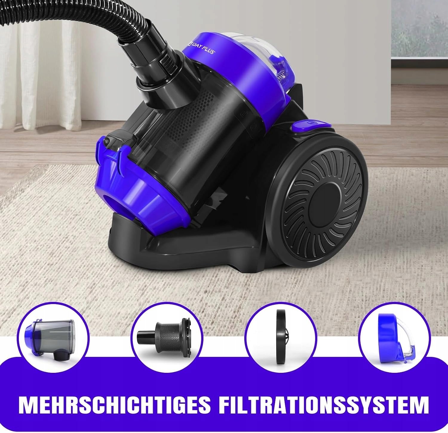 Bagless vacuum cleaner, 1500 watts | Vacuum cleaner Manufacturer code WZ-WSXCQ