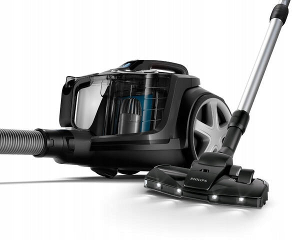 Bagless vacuum cleaner 900W Philips LED cap Series 7000 black FC9747/09 Dominant color multicolor