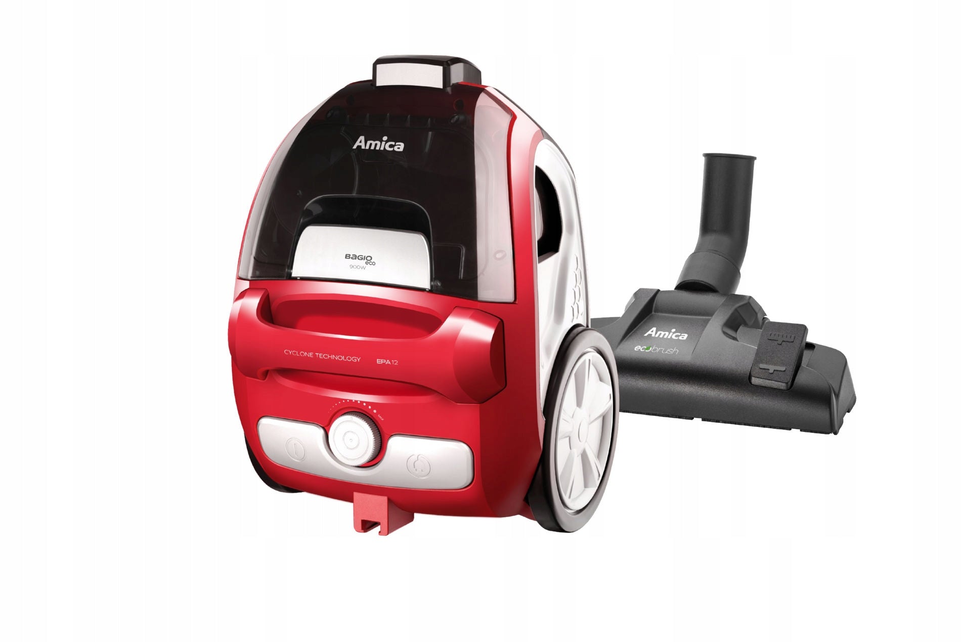 Bagless vacuum cleaner Amica BAGIO Eco VM3044 red Manufacturer code VM3044 BAGIO