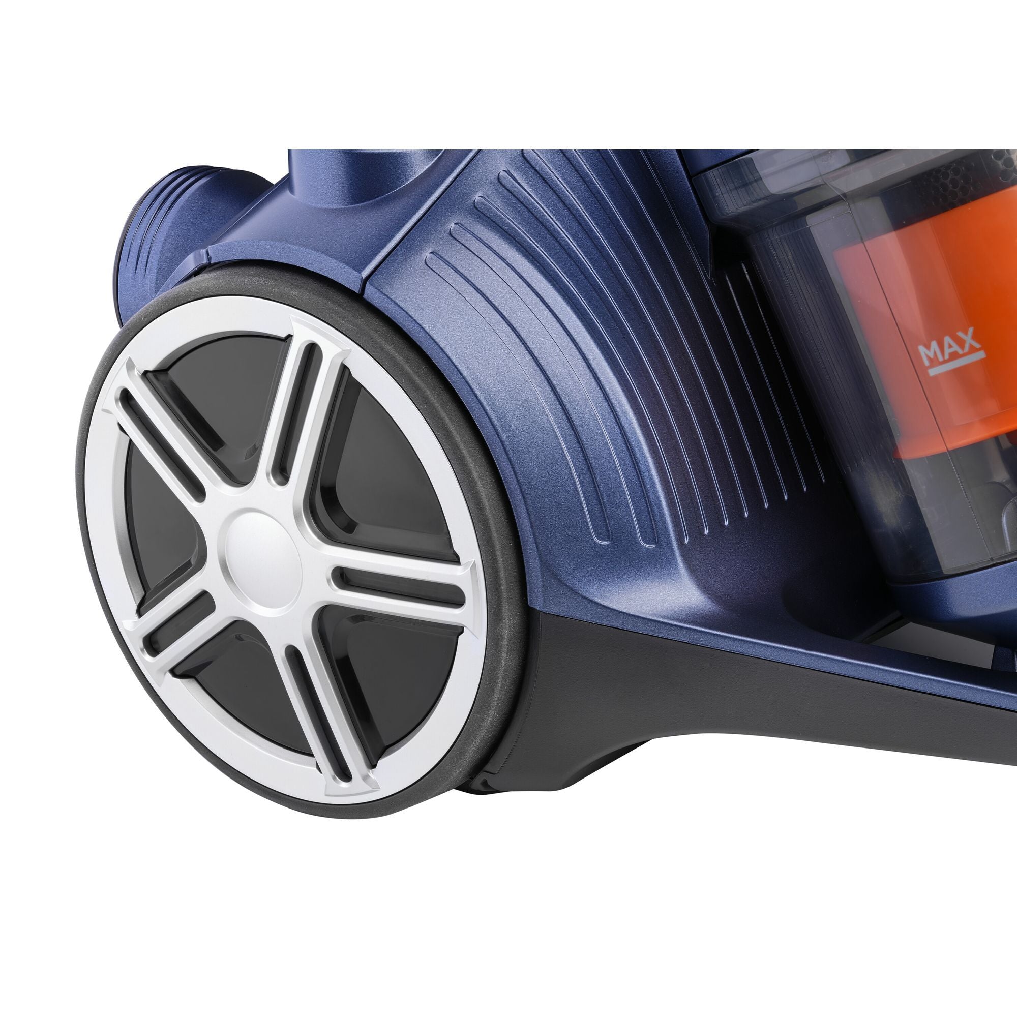 Bagless vacuum cleaner Amica VM 2010 Helio 850W EPA filter Soft wheels Dominant color blue
