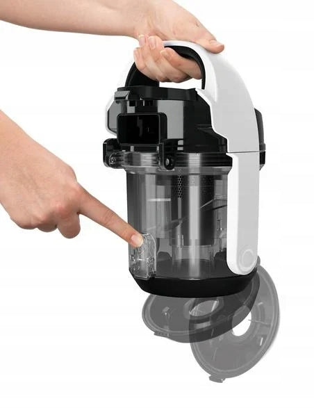 Bagless vacuum cleaner BOSCH BGS05A322 Cleann'n Dominant color white