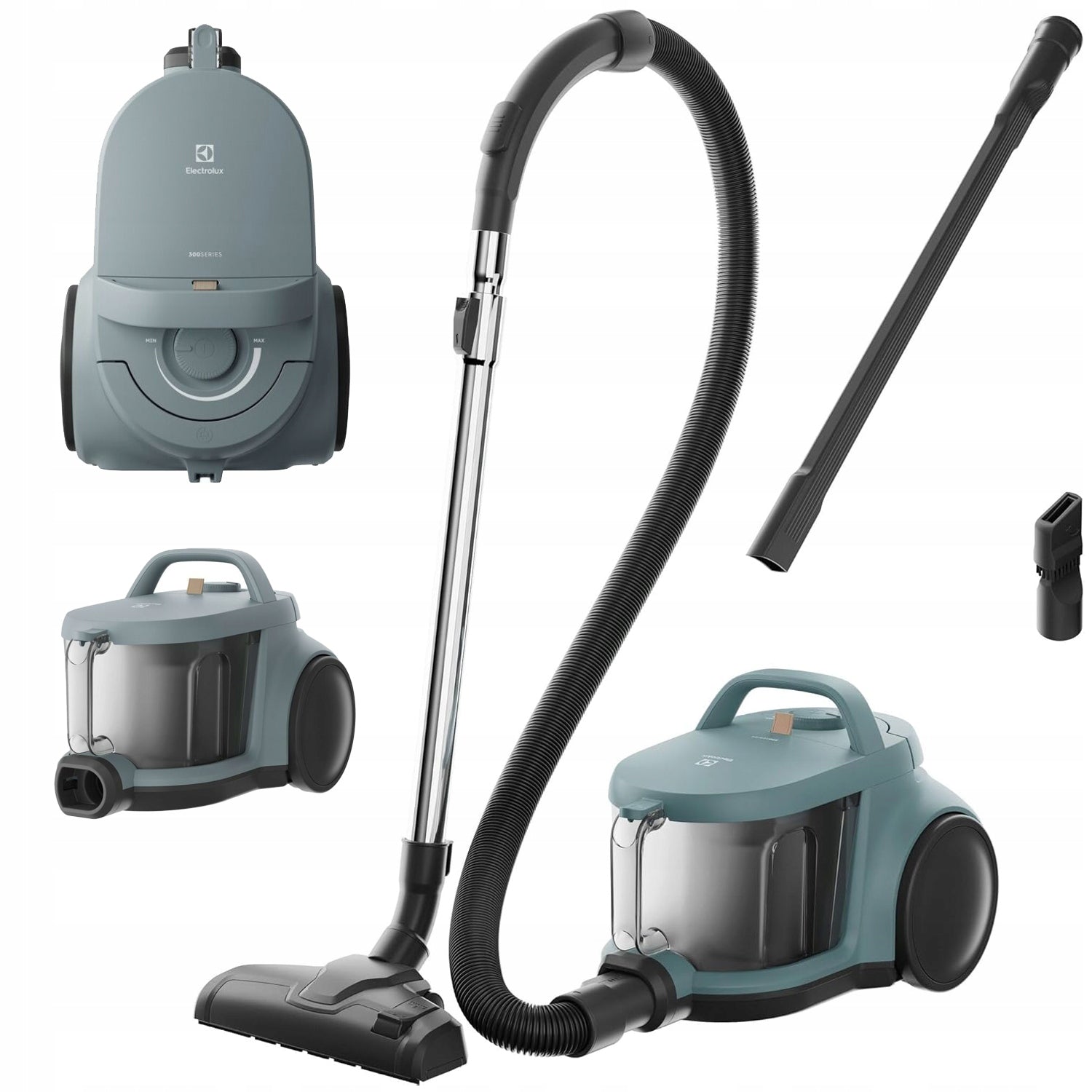 Bagless vacuum cleaner Electrolux 600 EL31C2OG 78dB 1000W