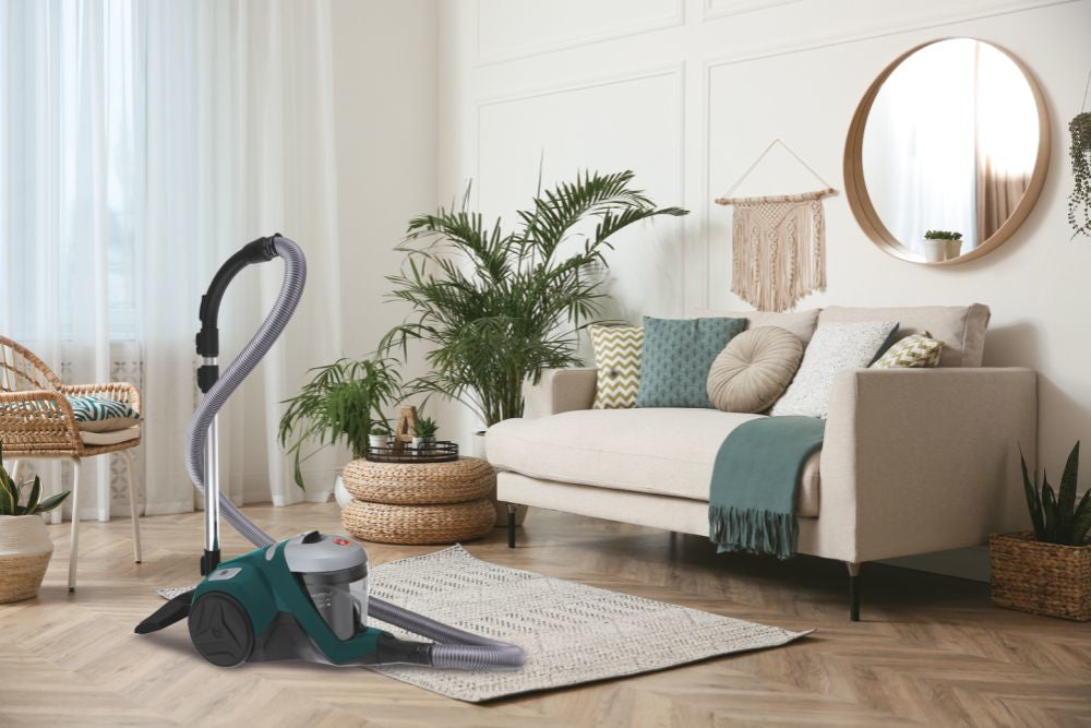 Bagless vacuum cleaner Hoover H-Power 300 HP332ALG 011 Silver Ions Hepa TURBO Brand Hoover