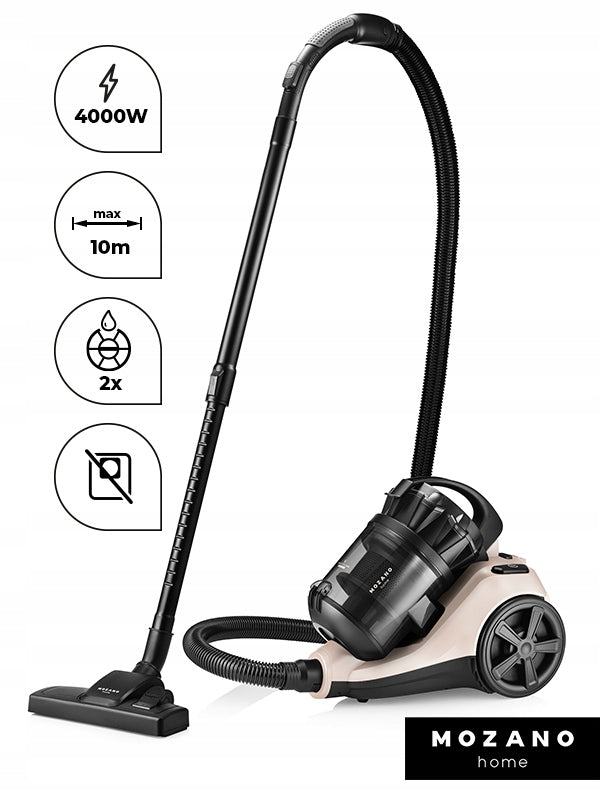 Bagless vacuum cleaner Mozano MAX Cyclonic 4000 3L Large Set Manufacturer code AGD/ODK/C/03#BEZ