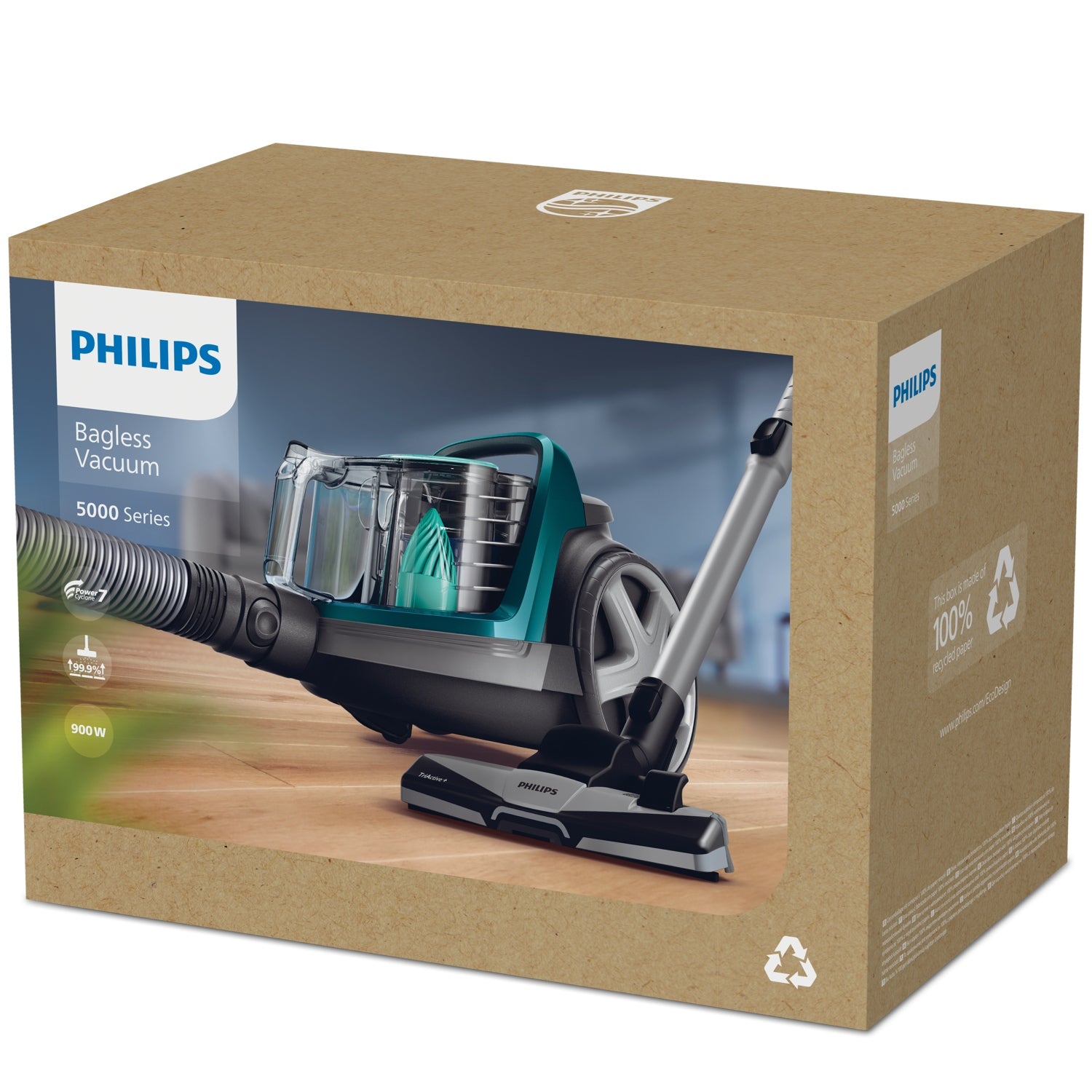 Bagless vacuum cleaner Philips PowerPro PowerCyclone 7 FC9555/09 900W