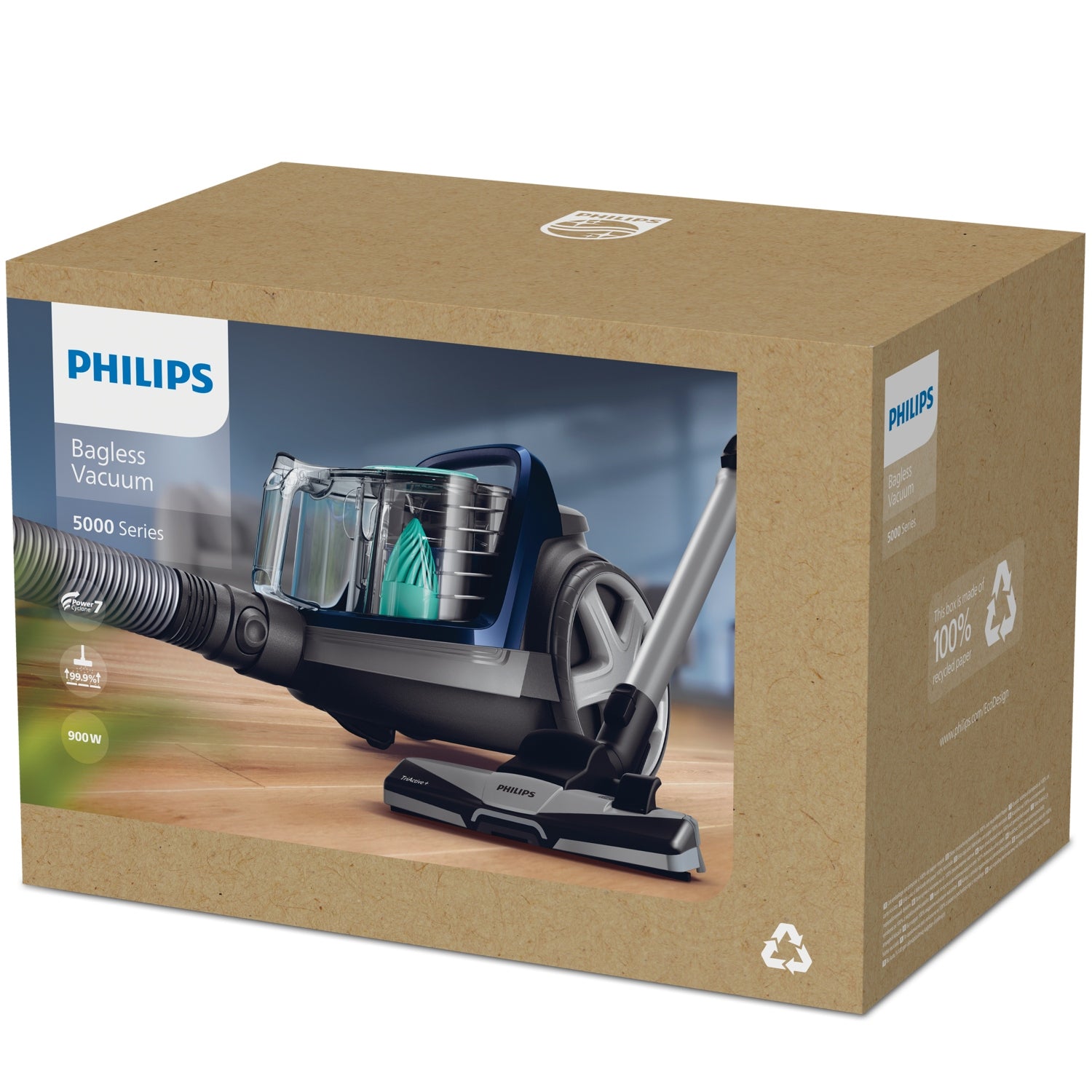 Bagless vacuum cleaner Philips Series 5000 FC9556/09 900W