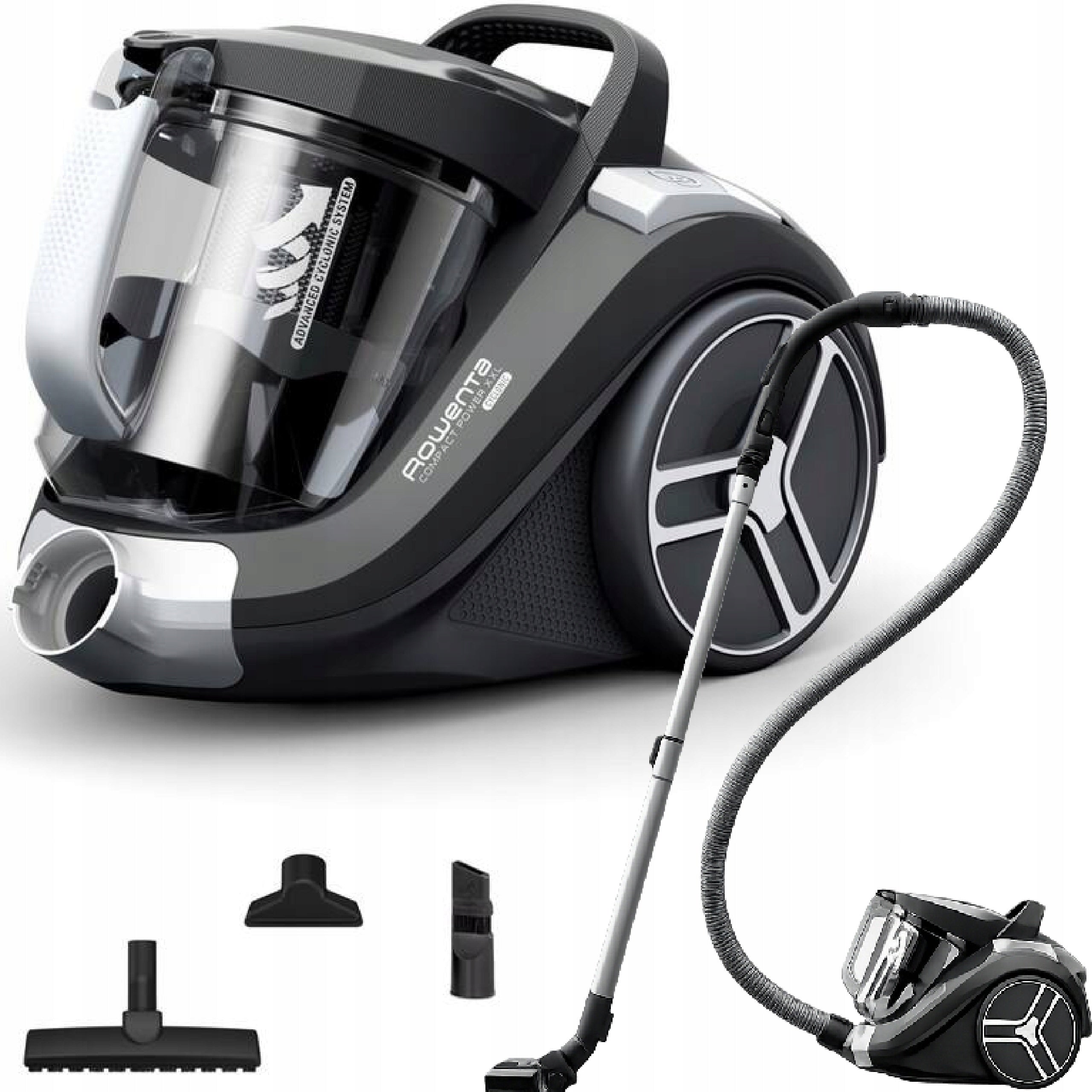 Bagless vacuum cleaner Rowenta RO4B36EA Compact Power XXL Parquet