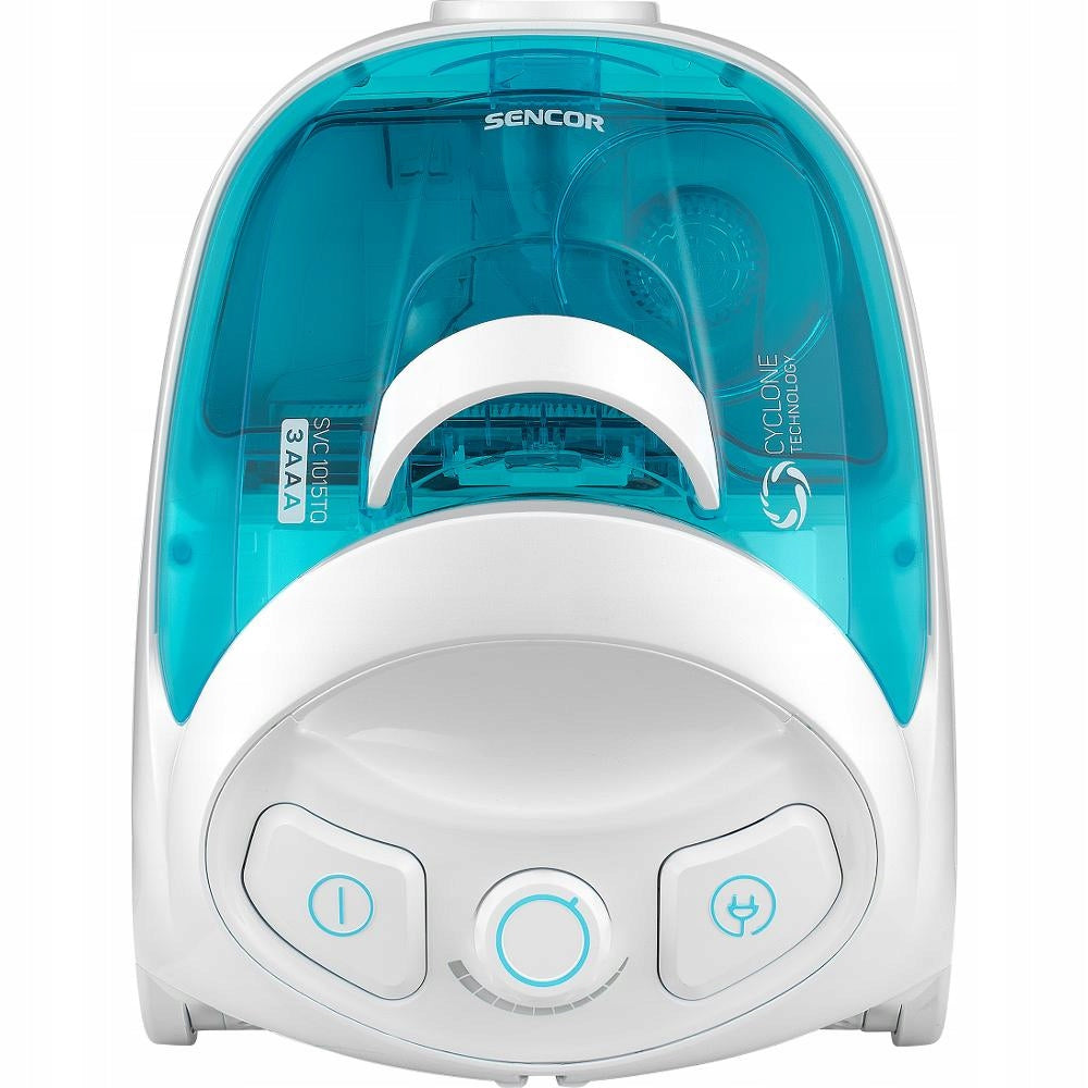 Bagless vacuum cleaner Sencor SVC 1015TQ 3AAA 800W EPA E12 accessories small Power rating 800 W
