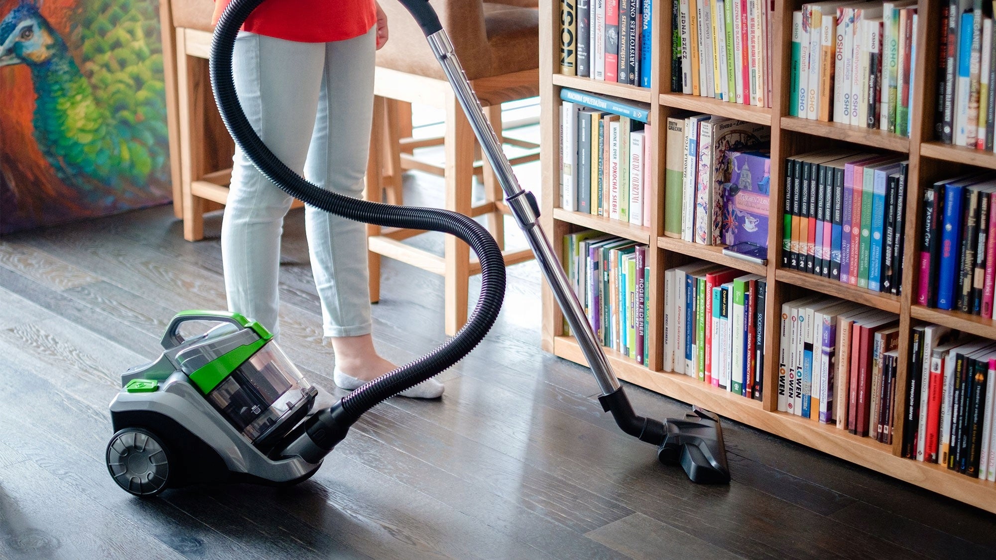Bagless vacuum cleaner Teesa Vacuum Green Packaging status original