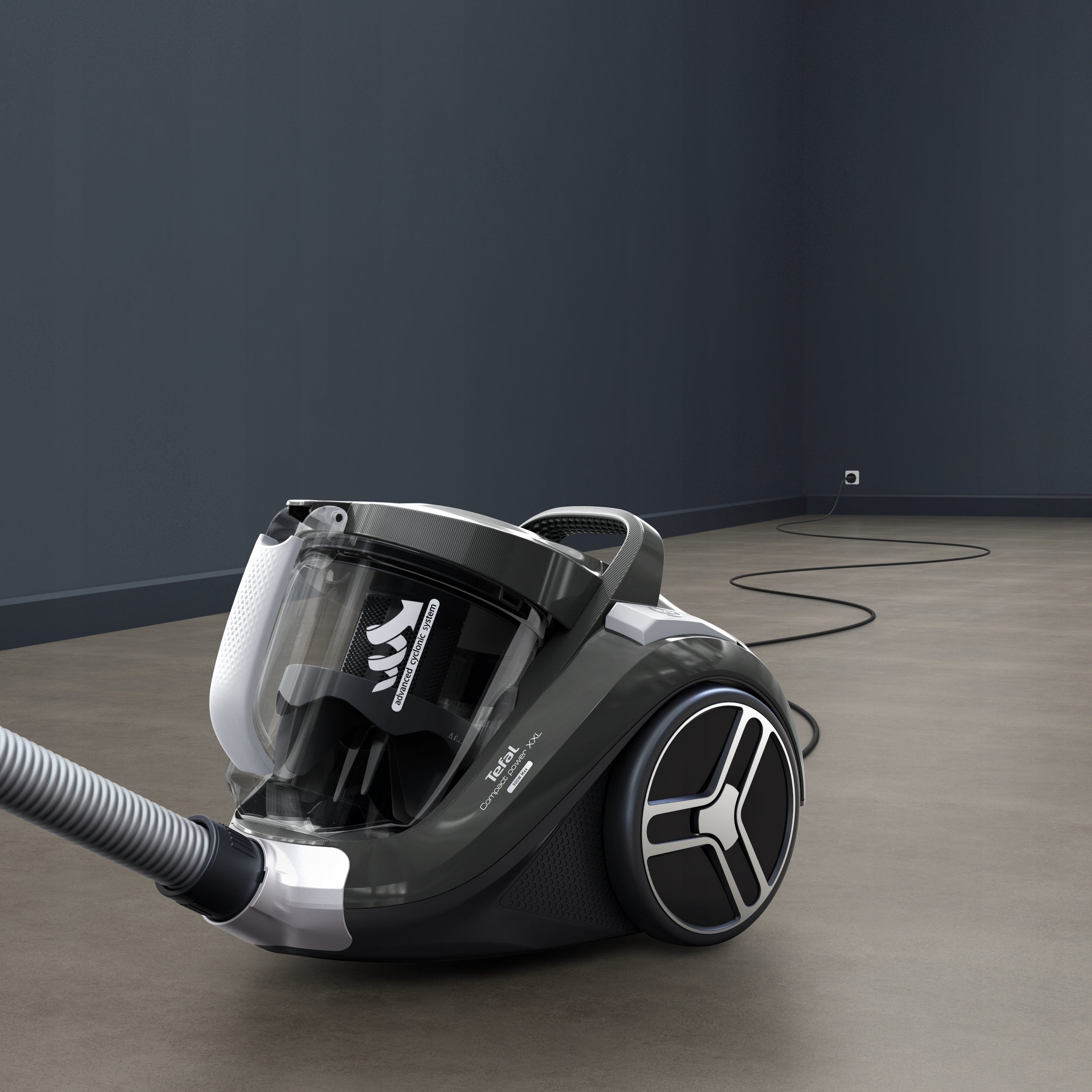 Bagless vacuum cleaner Tefal TW4B36 Compact Power XXL powerful 750W HEPA cyclone Model Tefal Compact Power XXL Total Clean
