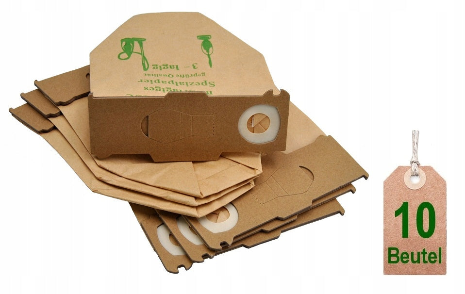 Bags VK130-VK131 2 FILTERS VORWERK KOBOLD 10pcs Manufacturer McFilter