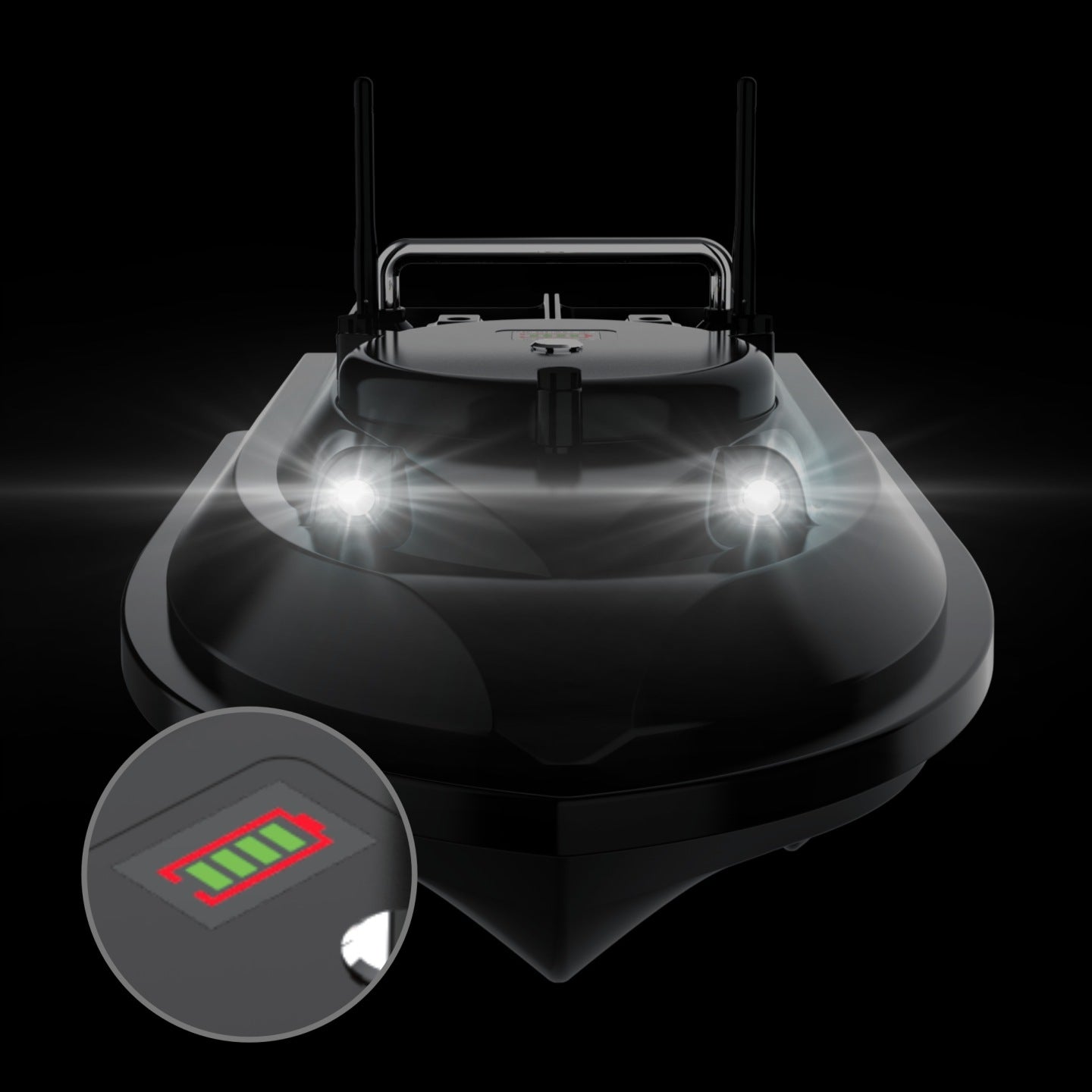 Bait boat Flytec V066 GPS 18000mAh two compartments 20km/h BAG Brand Flytec