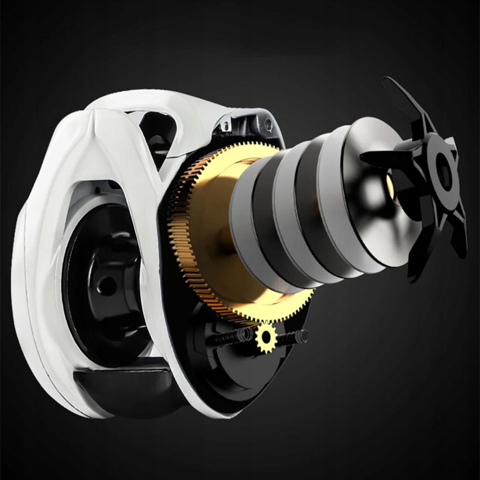 Baitcaster Fishing Reel 17.6lb Max Drag 6.3 :1 Gear Ratio Sea Right Hand Manufacturer code 09666053948