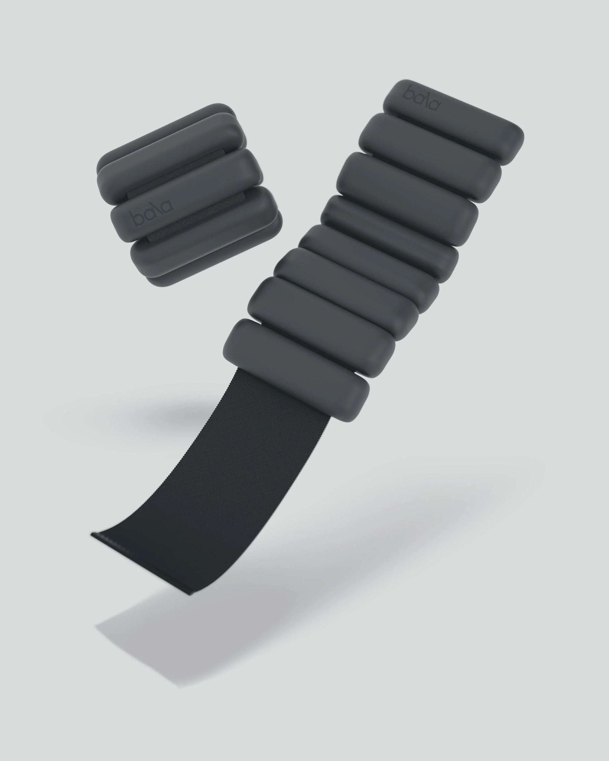 Bala Bangles Wrist Weights 2x 0,91kg (2 LB) Charcoal
